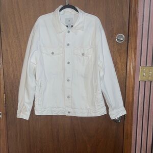 H&M Classic White Jacket